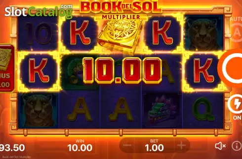 Скрин4. Book del Sol: Multiplier слот