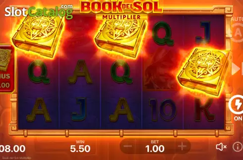Скрин7. Book del Sol: Multiplier слот