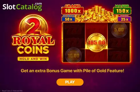 Скрин2. Royal Coins 2: Hold and Win слот