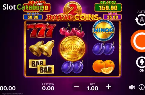Скрин3. Royal Coins 2: Hold and Win слот