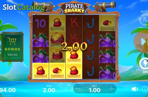 Скрин5. Pirate Sharky слот