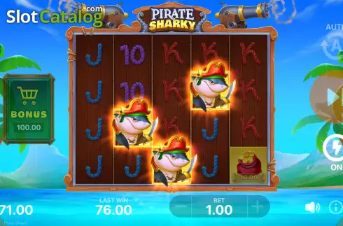 Скрин7. Pirate Sharky слот