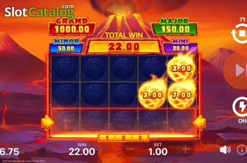 Скрин8. Mammoth Peak: Hold and Win слот