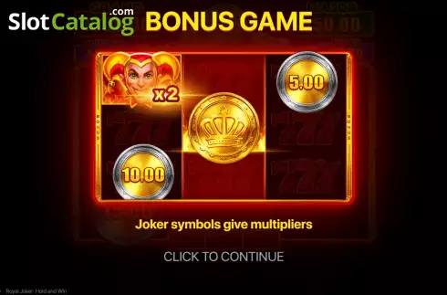 Скрин7. Royal Joker: Hold and Win слот