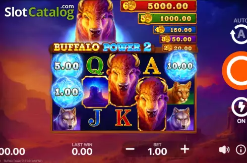 Скрин3. Buffalo Power 2: Hold and Win слот