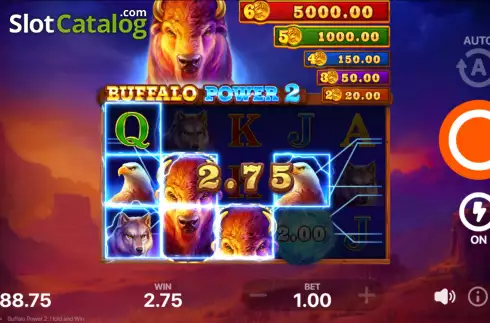 Скрин4. Buffalo Power 2: Hold and Win слот