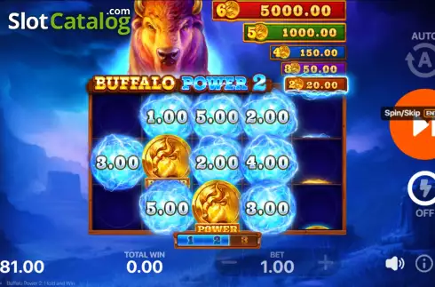 Скрин7. Buffalo Power 2: Hold and Win слот
