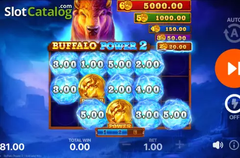 Скрин8. Buffalo Power 2: Hold and Win слот