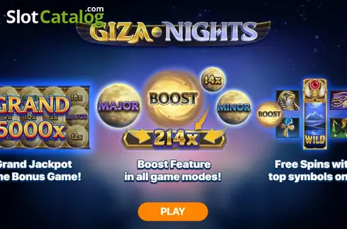 Скрин2. Giza Nights: Hold and Win слот