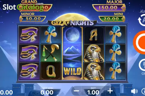 Скрин3. Giza Nights: Hold and Win слот