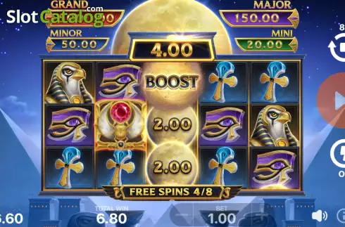 Скрин6. Giza Nights: Hold and Win слот