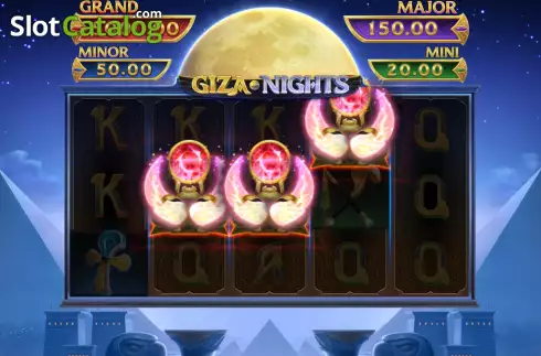 Скрин7. Giza Nights: Hold and Win слот