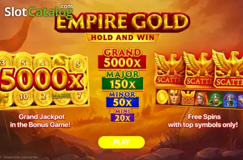 Скрин2. Empire Gold: Hold and Win слот