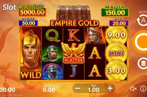 Скрин3. Empire Gold: Hold and Win слот
