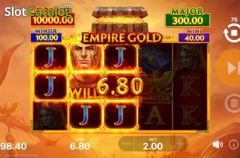 Скрин5. Empire Gold: Hold and Win слот
