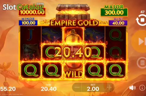 Скрин6. Empire Gold: Hold and Win слот