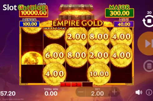 Скрин9. Empire Gold: Hold and Win слот