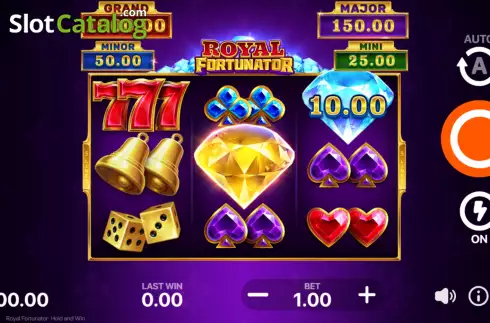 Скрин3. Royal Fortunator: Hold and Win слот