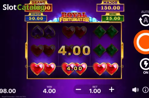 Скрин4. Royal Fortunator: Hold and Win слот
