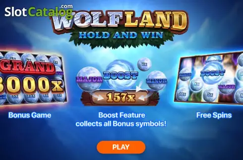 Скрин2. Wolf Land: Hold and Win слот