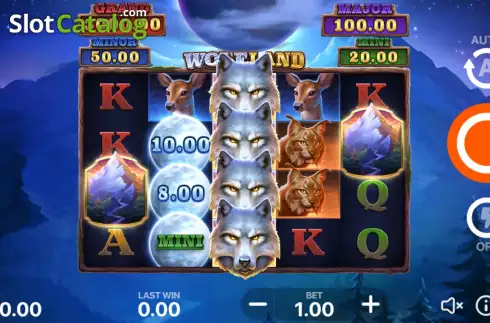 Скрин3. Wolf Land: Hold and Win слот