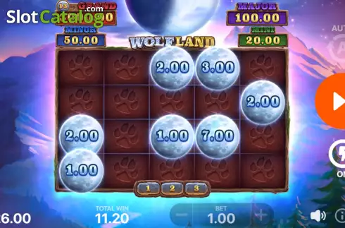 Скрин9. Wolf Land: Hold and Win слот