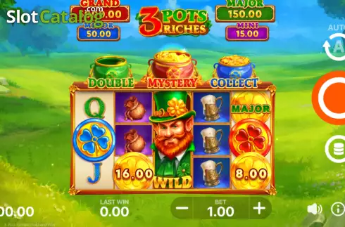 Скрин3. 3 Pots Riches: Hold and Win слот