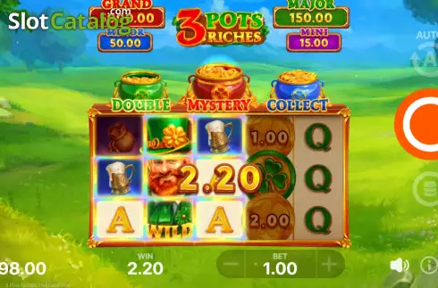 Скрин4. 3 Pots Riches: Hold and Win слот