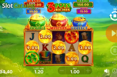 Скрин7. 3 Pots Riches: Hold and Win слот