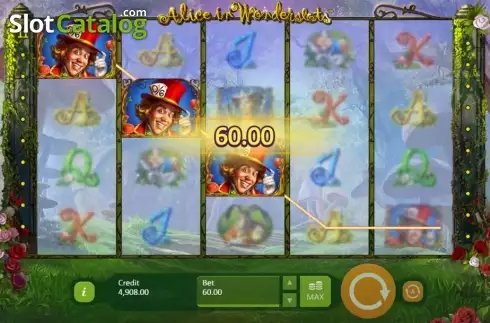 Скрин5. Alice in Wonderslots слот