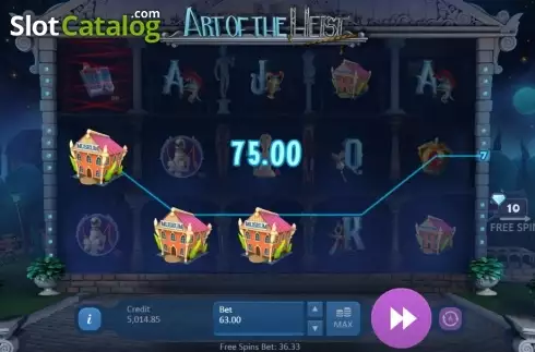 Скрин4. Art of the Heist слот