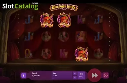 Скрин5. Burlesque Queen слот