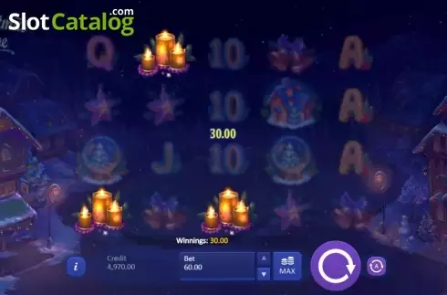 Скрин3. Christmas Eve (Playson) слот