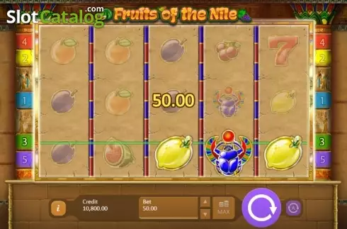 Скрин3. Fruits of the Nile слот