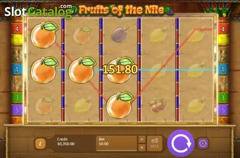 Скрин4. Fruits of the Nile слот