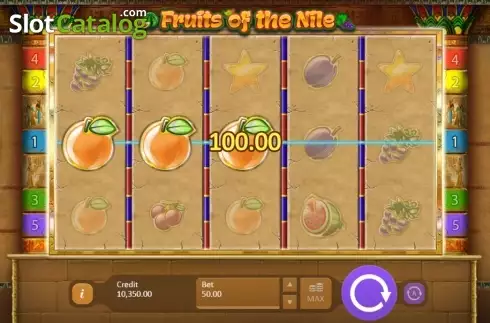 Скрин6. Fruits of the Nile слот