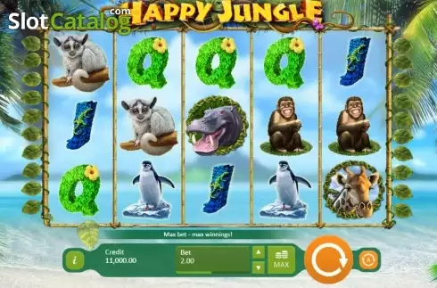 Скрин2. Happy Jungle слот
