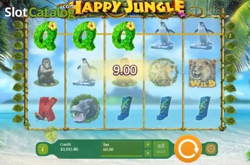 Скрин4. Happy Jungle слот