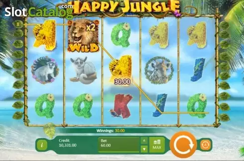 Скрин7. Happy Jungle слот