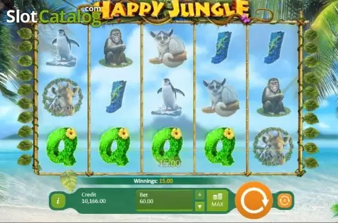 Скрин8. Happy Jungle слот