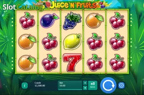 Скрин2. Juice and Fruits слот