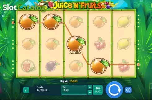 Скрин6. Juice and Fruits слот