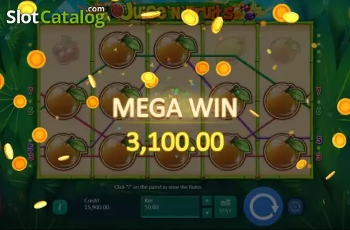 Скрин7. Juice and Fruits слот