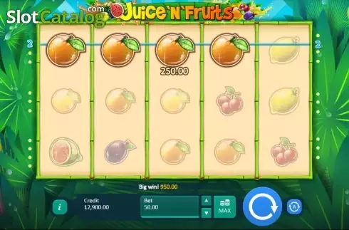 Скрин8. Juice and Fruits слот