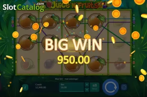 Скрин9. Juice and Fruits слот