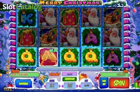 Скрин7. Merry Christmas (Playson) слот