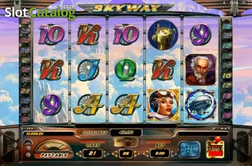 Скрин2. Sky Way слот
