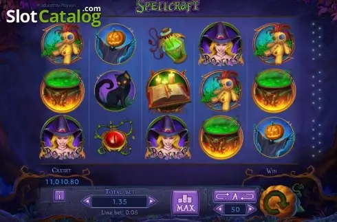 Скрин2. SpellCraft слот