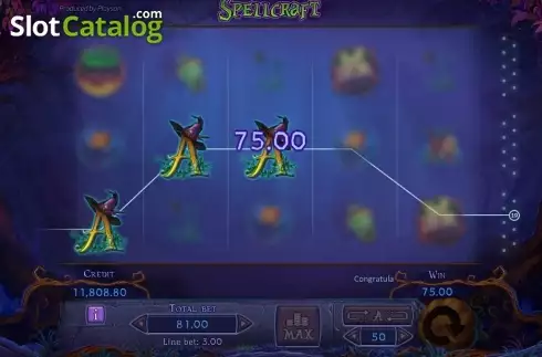 Скрин3. SpellCraft слот
