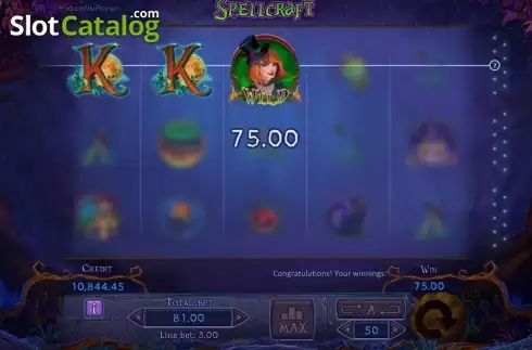 Скрин4. SpellCraft слот
